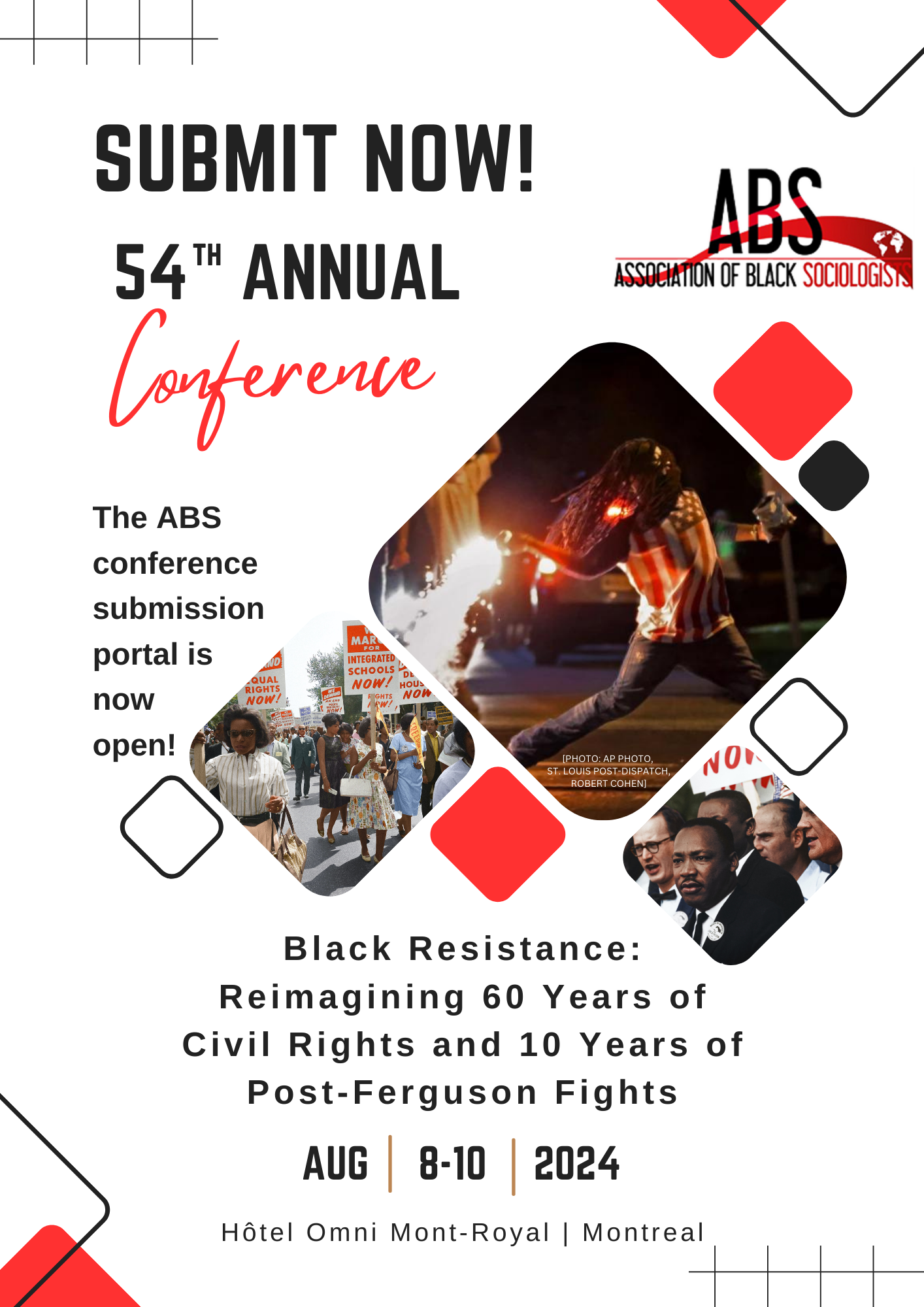 ABS Conference submission portal is now open