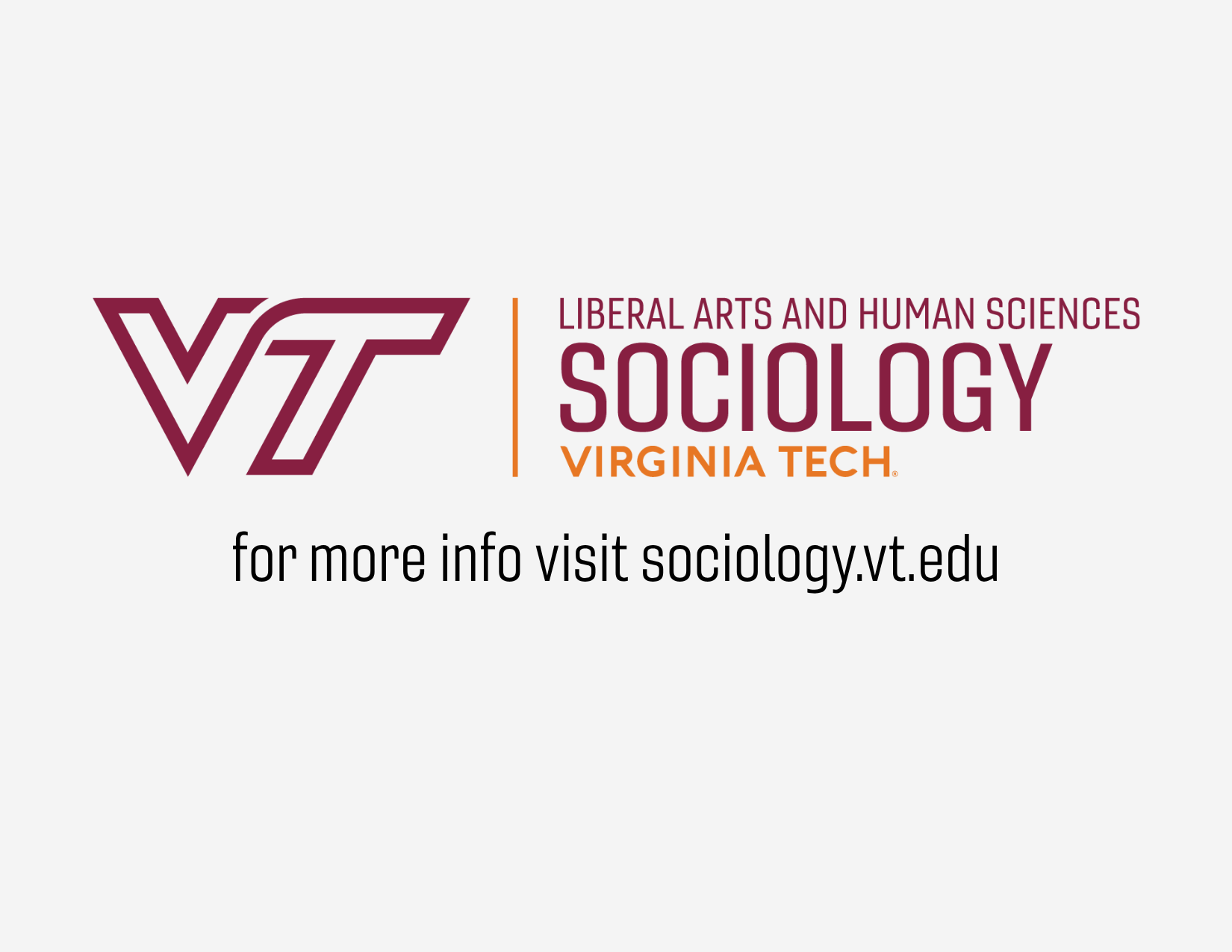 Department of Sociology at Virginia Tech